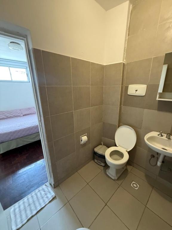 Detalle de una habitación del hotel en Mar del Plata